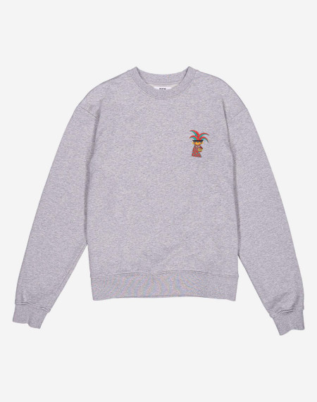 Flecked grey Yaguar sweatshirt