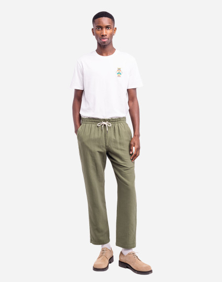 Olive green Hatha trousers