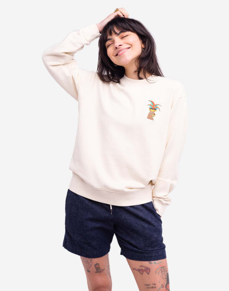 Ivory Yaguar sweatshirt