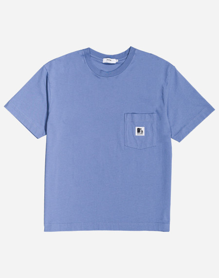 Loose azure blue Japo t-shirt