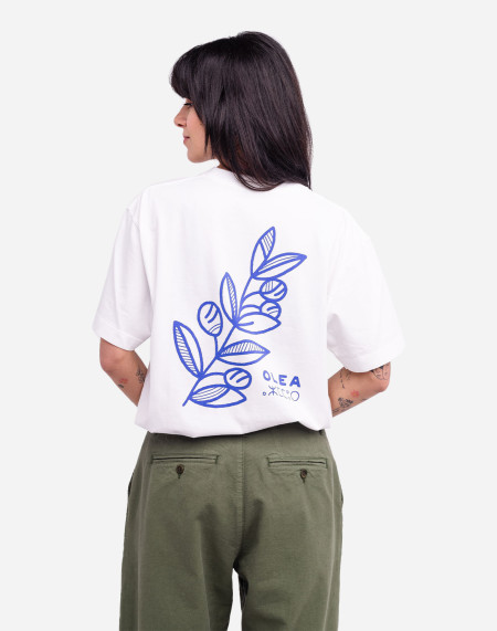 Loose ecru Olea t-shirt