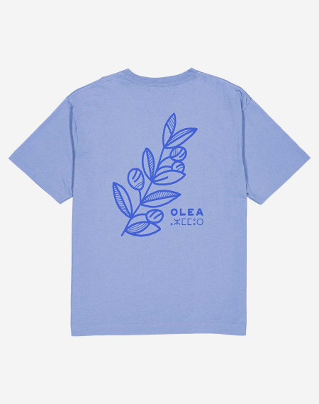 Loose azure blue Oléa t-shirt