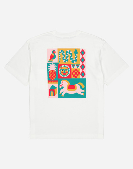 Loose ecru Quetzal t-shirt