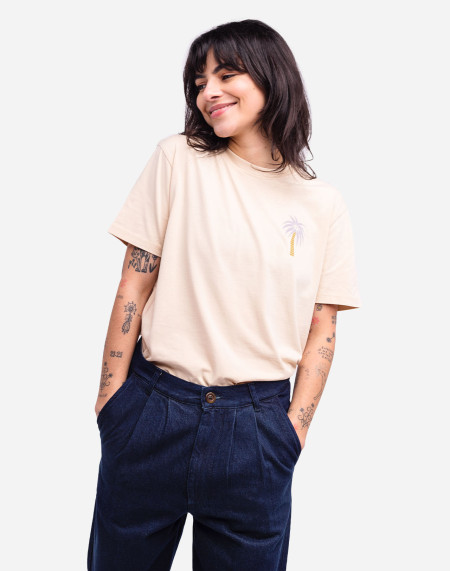 Cream Sunny Cove t-shirt