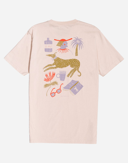 Cream Sunny Cove t-shirt