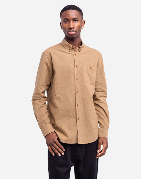 Chemise Classico Afel taupe