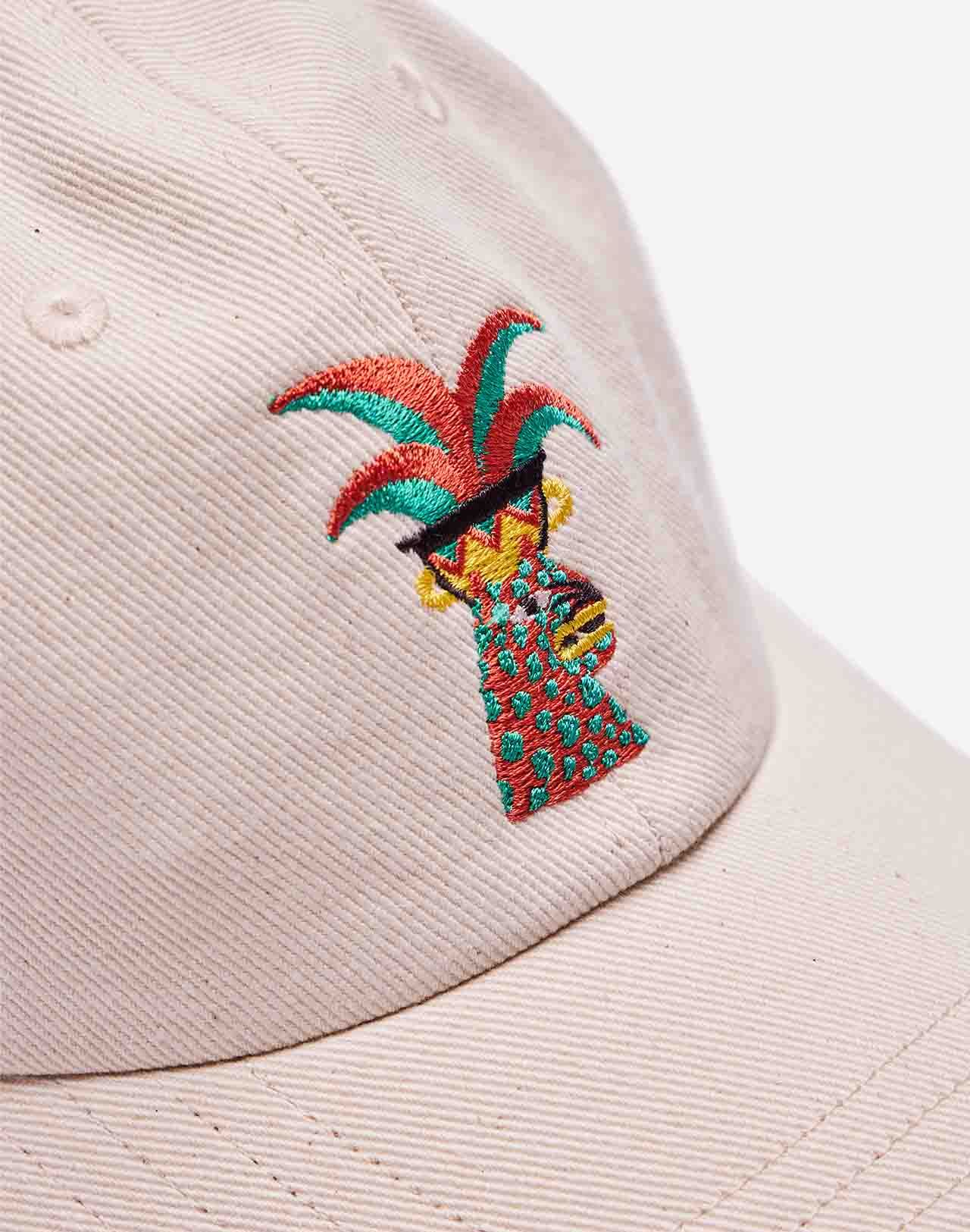 Natural ecru Six panel Yaguar cap