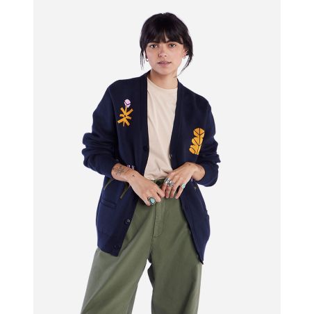 Navy Hadiqa cardigan